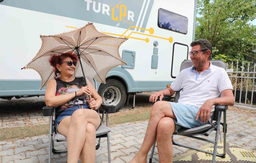 Karavan Tutkunlarının Bayram Rotası Antalya Oldu