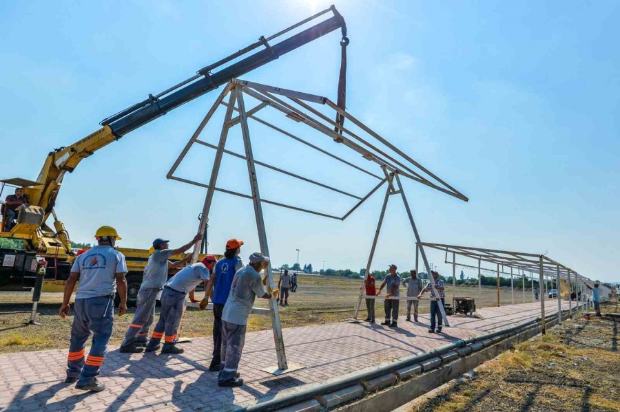 Muratpaşa’da Kurban Kesim Noktaları Kullanıma Hazır