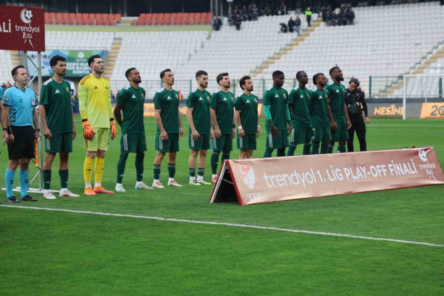 Trendyol 1. Lig Play-off Final: Esenler Erokspor: 0 - Çorum Fk: 1 (ilk Yarı)