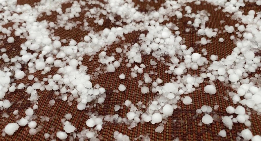 Mersin’de Dolu Yağışı Etkili Oldu