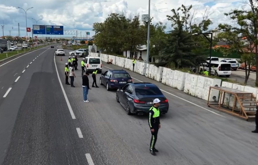 Aksaray’da Bayram Tatilinin Son Gününde Yoğun Denetim