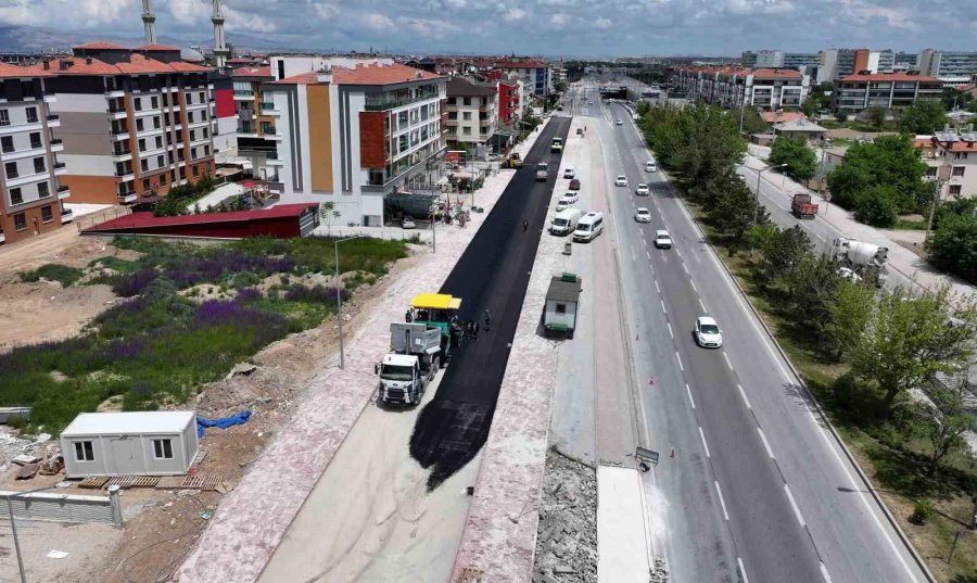 Karatay’da Yeni Sezonun Ulaşım Yatırımları Sürüyor