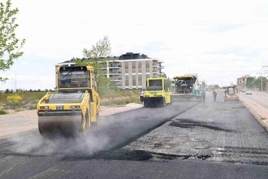 Karatay’da Yeni Sezonun Ulaşım Yatırımları Sürüyor
