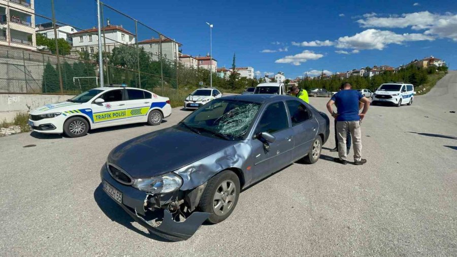 Karaman’da Otomobille Motosiklet Çarpıştı: 1 Ölü