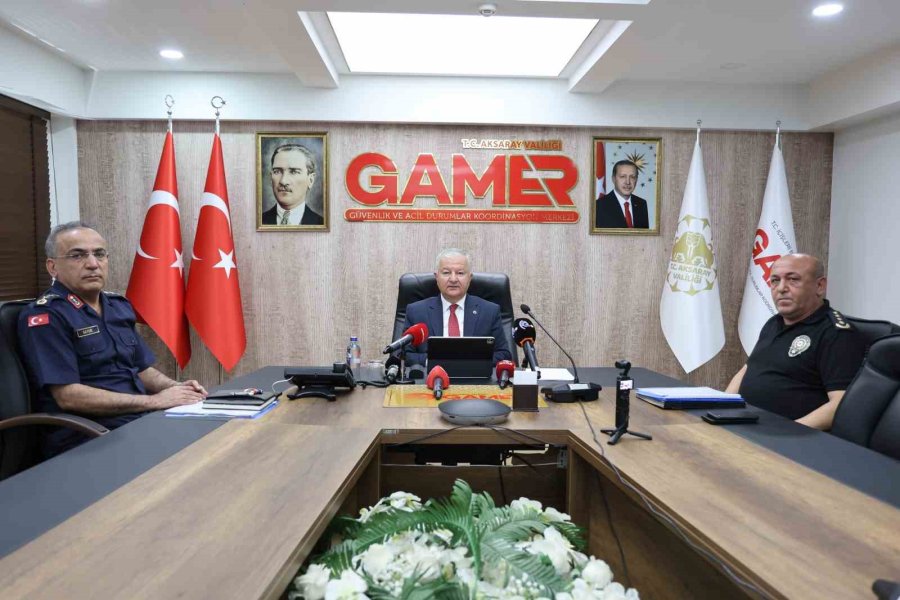 Aksaray’da Asayiş Verileri Açıklandı