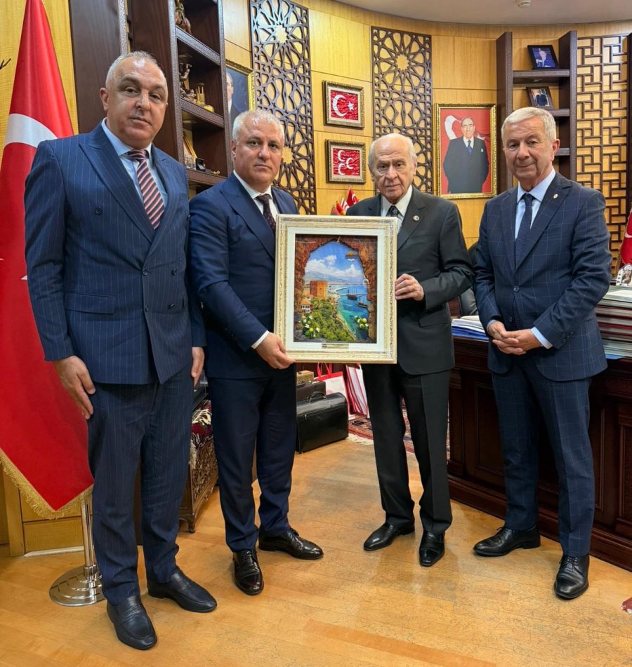 Altso Başkanı Eray Erdem’den Mhp Genel Başkanı Bahçeli’ye Ziyaret