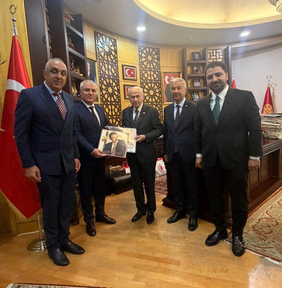 Altso Başkanı Eray Erdem’den Mhp Genel Başkanı Bahçeli’ye Ziyaret