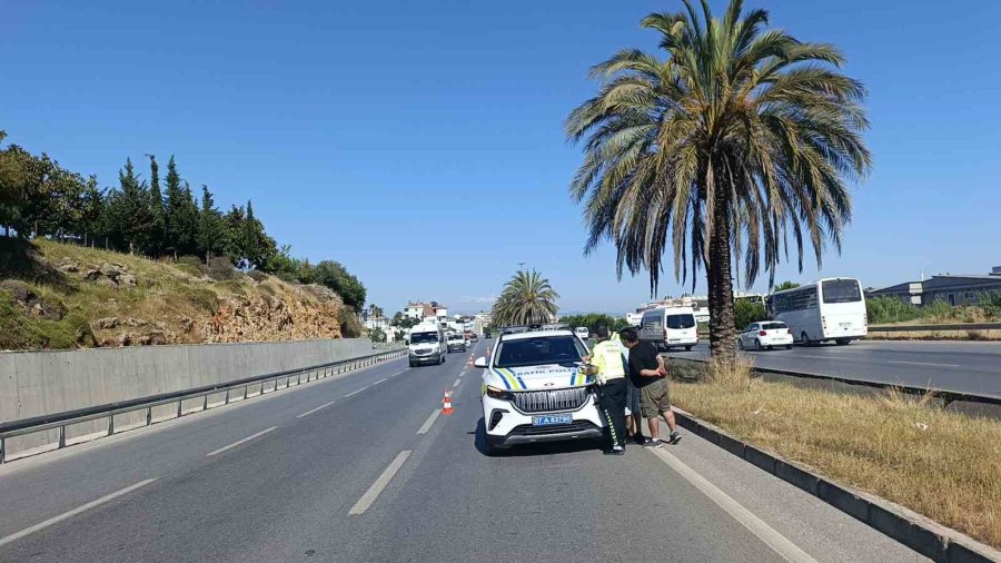 Sara Nöbeti Geçiren Sürücünün Ehliyetine El Konuldu