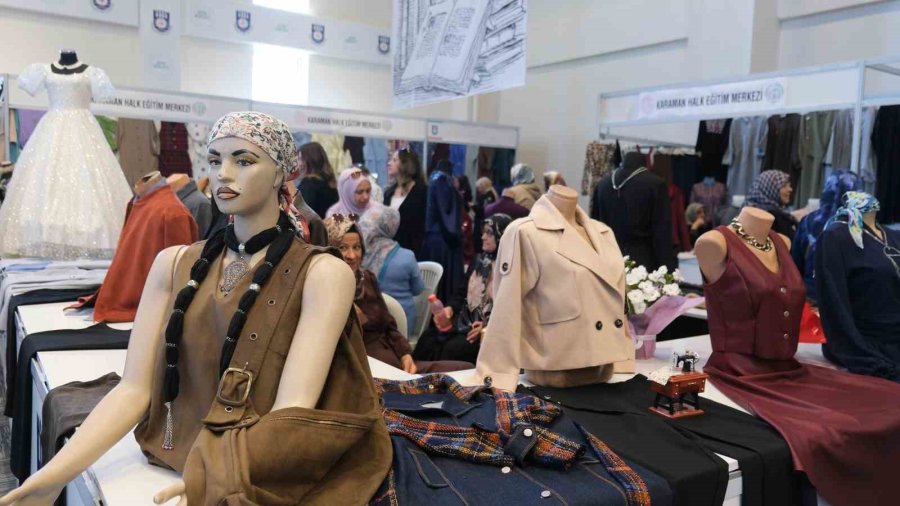 Karaman’da "hayat Boyu Öğrenme Haftası" Sergisi Açıldı