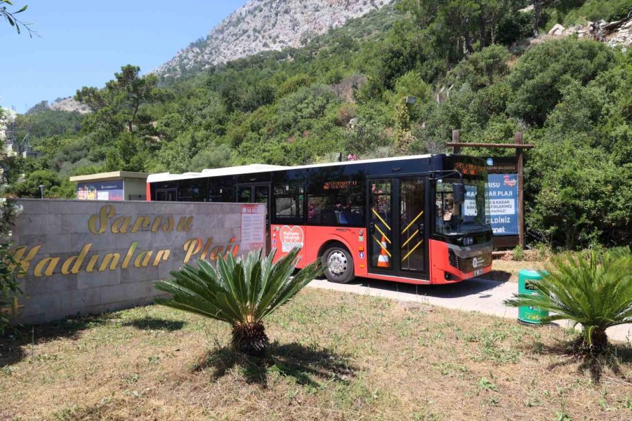 Sarısu Kadınlar Plajı’na Ücretsiz Ring Seferleri Başladı