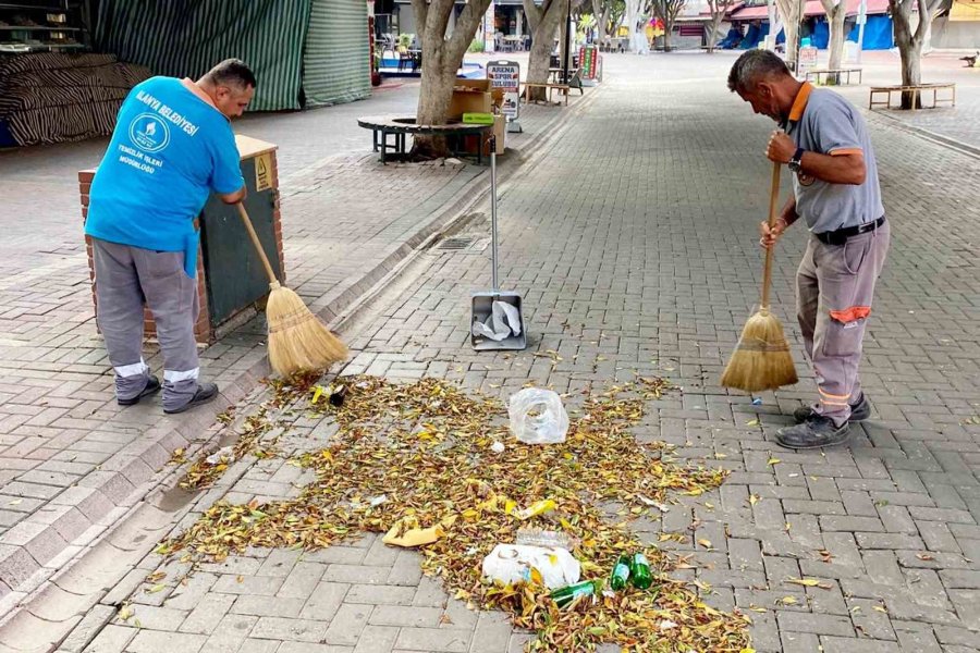 Alanya’da Bayramda 9 Günde 10 Bin 578 Ton Atık Toplandı