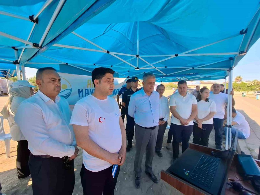 Aksulular Mavi Akdeniz İçin Tek Yürek Oldu, Turunç Plajı Temizlendi