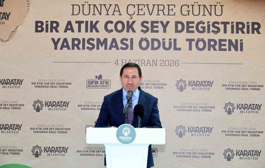 Karatay’da "bir Atık Çok Şey Değiştirir" Yarışmasında Ödüller Sahiplerini Buldu