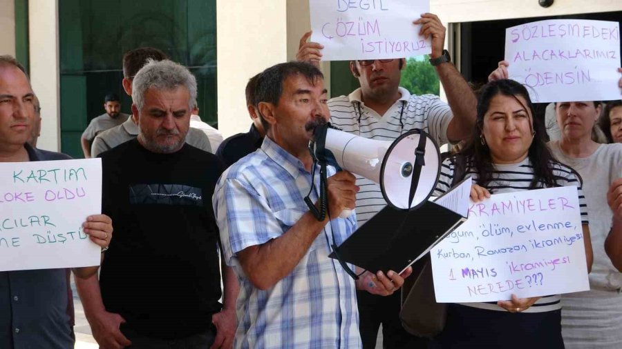 Tüm Bel-sen’den Konyaaltı Belediyesi’nden Alacakların Ödenmesi Çağrısı