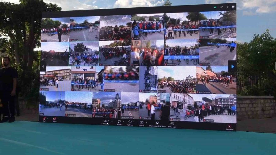 Konya’nın 31 İlçesinde Bisiklet Sürüş Etkinliği Düzenlendi