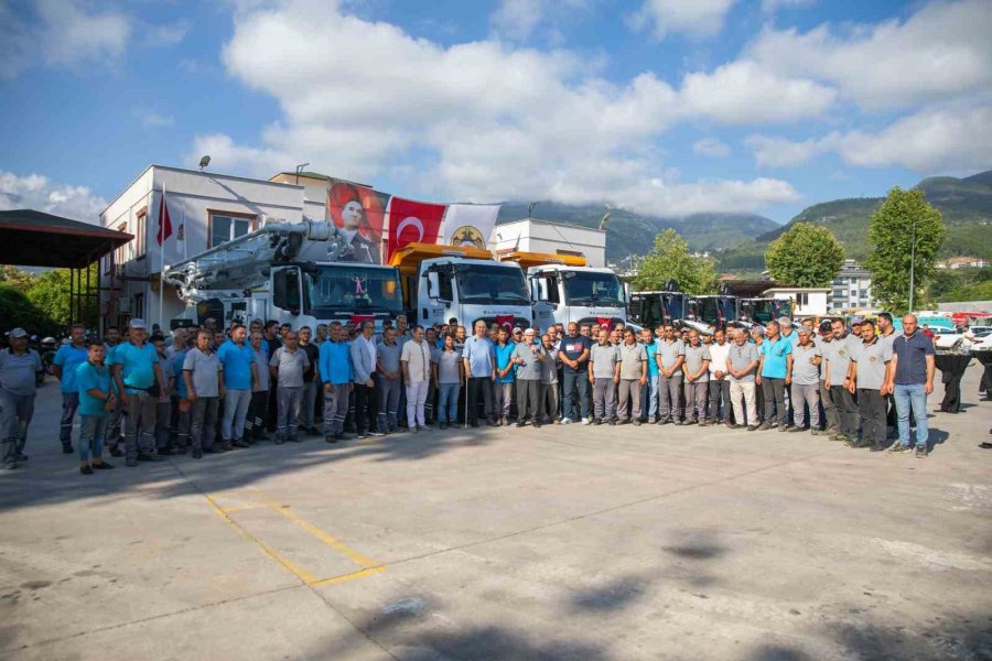 Alanya Belediyesi Araç Filosu Güçleniyor