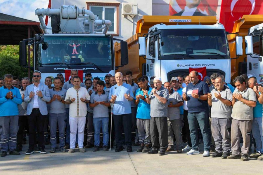 Alanya Belediyesi Araç Filosu Güçleniyor