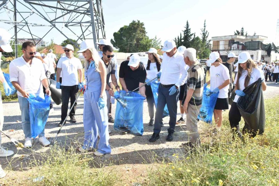 Düden Çayı’nda Temizlik Seferberliği