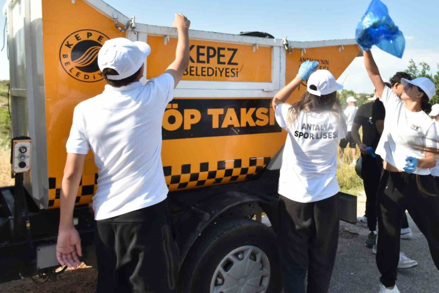 Düden Çayı’nda Temizlik Seferberliği