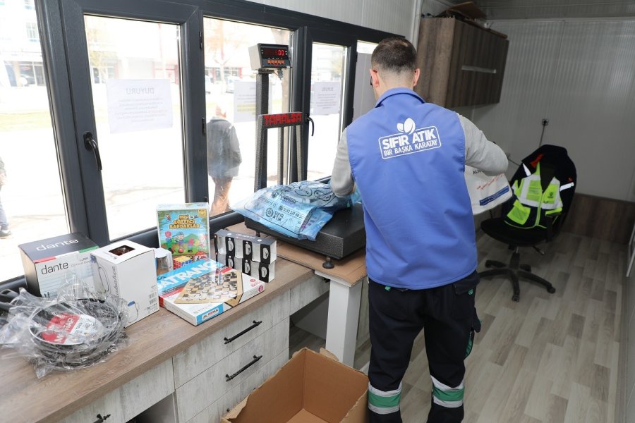 "atığın Sıfır Noktası" İle 2 Bin 668 Ton Atık Geri Dönüşüme Kazandırıldı