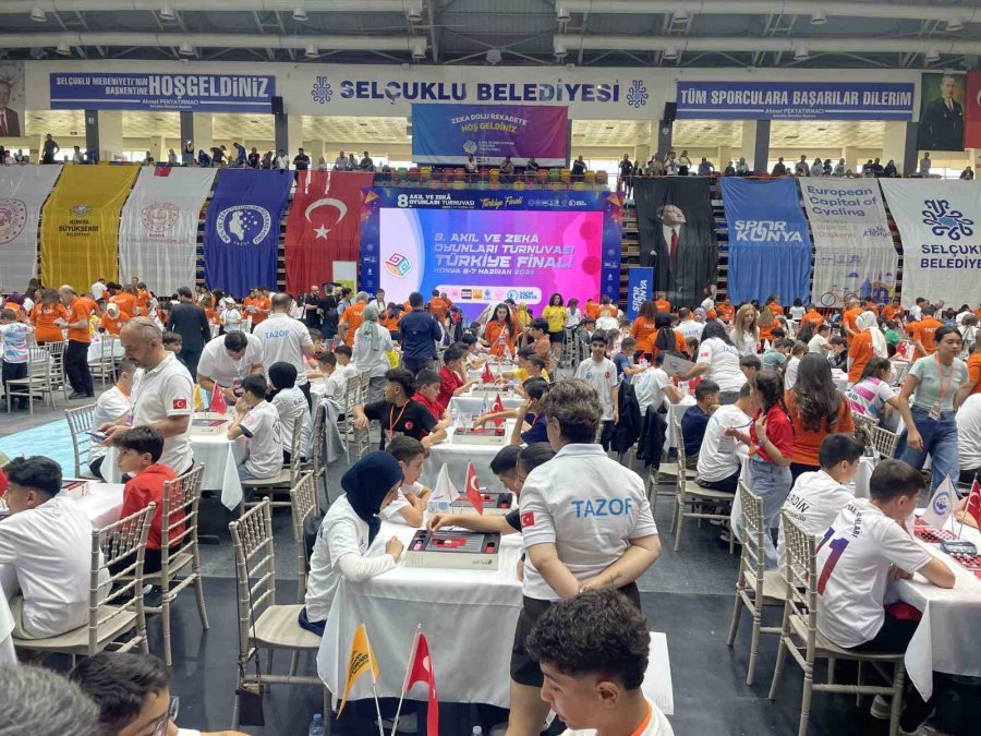 Akıl Ve Zeka Oyunları Türkiye Finali Konya’da Başladı