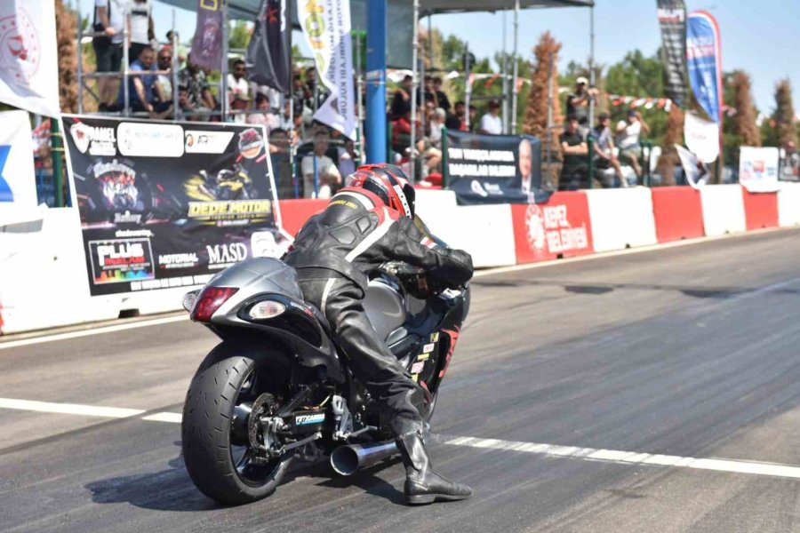 Kepez’de Motodrag Heyecanı