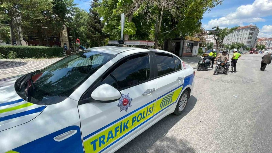 Karaman’da Motosiklet Denetimleri Arttı