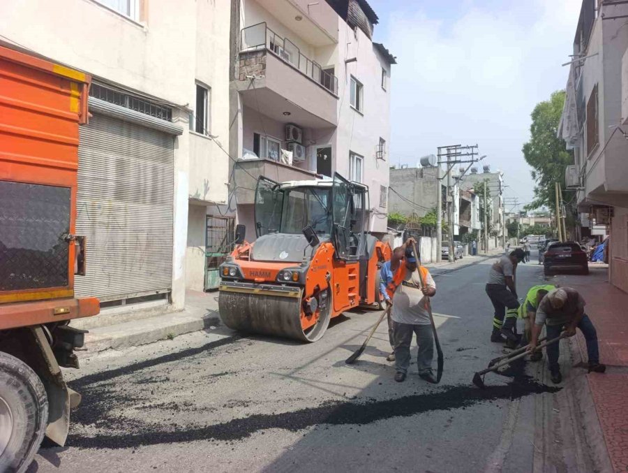 Akdeniz’de Altyapı Çalışmaları Sonrası Bozulan Yollar Asfaltlanıyor
