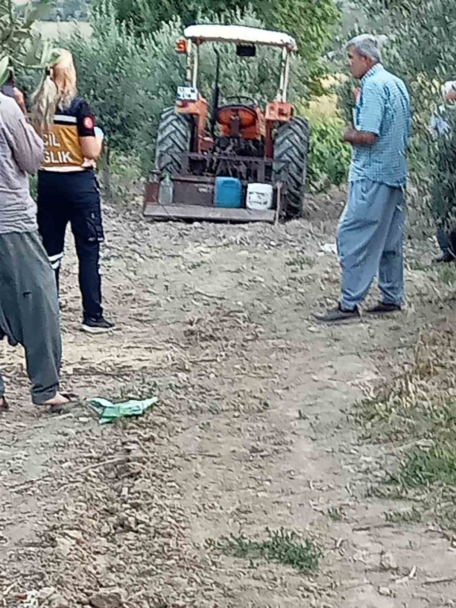 Traktörün Altında Kalan Yaşlı Adam Hayatını Kaybetti