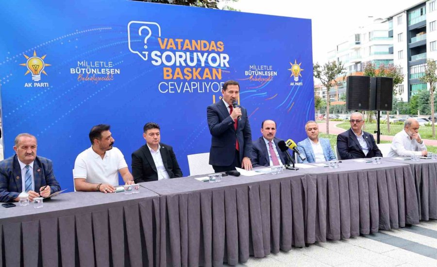 "vatandaş Soruyor, Başkan Cevaplıyor" Buluşmaları Karatay’da Yoğun Katılımla Gerçekleşti