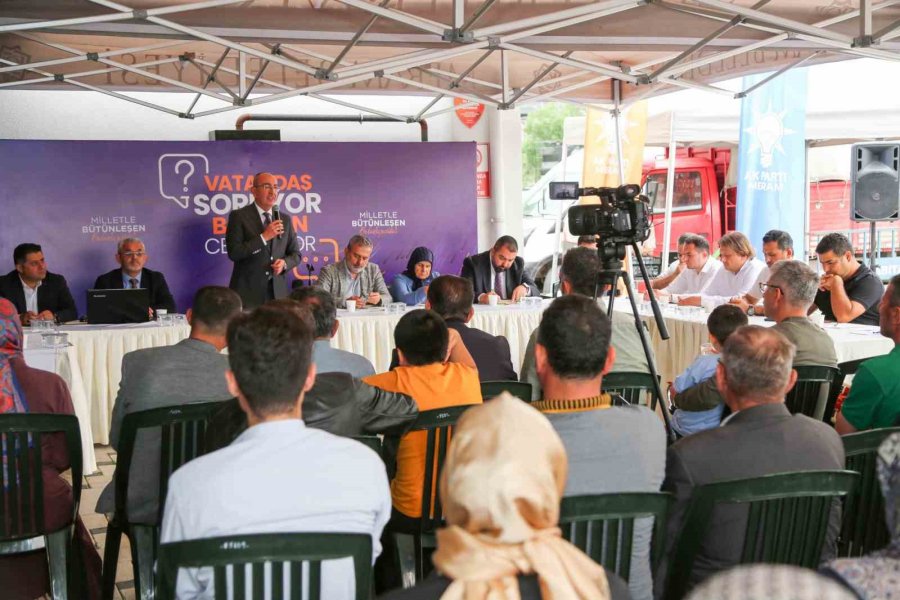 Vatandaş Sordu, Başkan Kavuş Yanıtladı