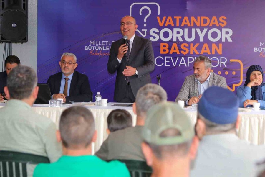 Vatandaş Sordu, Başkan Kavuş Yanıtladı