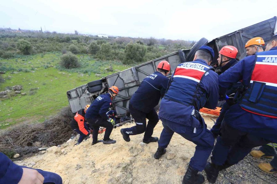 Antalya’da 10 Kişinin Hayatını Kaybettiği Otobüs Kazasında Bilirkişi Sürücüyü Kusurlu Buldu