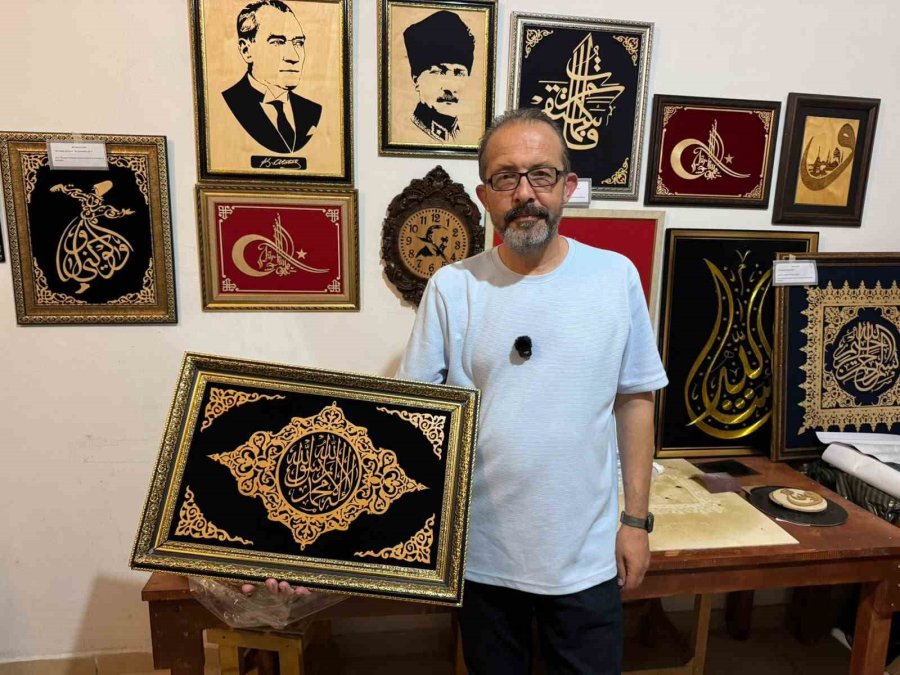 Ahşaba Sanatla Hayat Veriyor: 12 Yıllık Naht Tutkusu