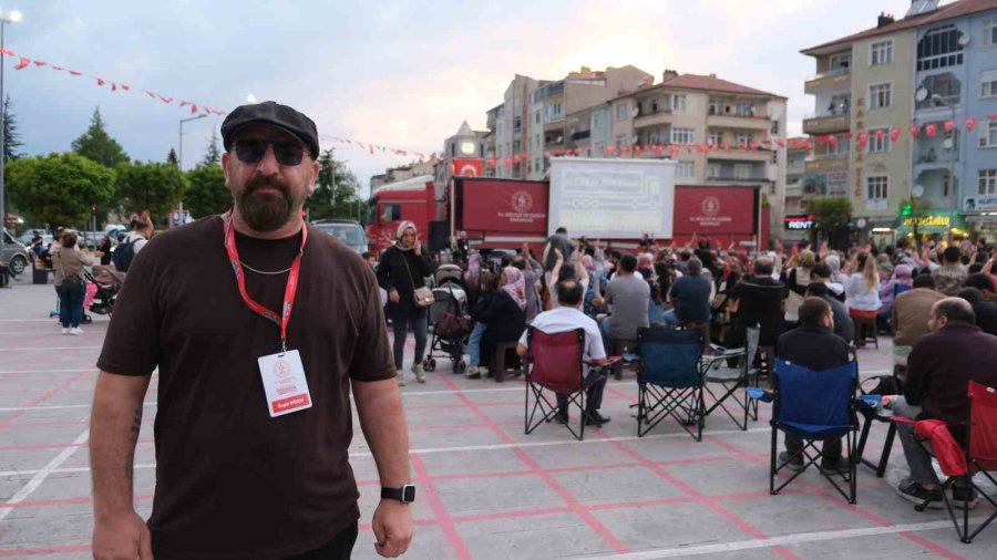 Gezen Sinema Tırı, Karamanlılarla Buluştu