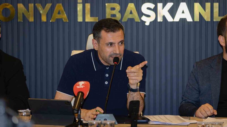 Ak Parti Konya’da Merkez İlçe Mahalle Başkanlarıyla İstişare Toplantısı