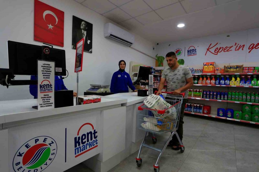 Kepez Kent Market Düşük Fiyatları İle Ev Ekonomisine Katkı Sağlıyor