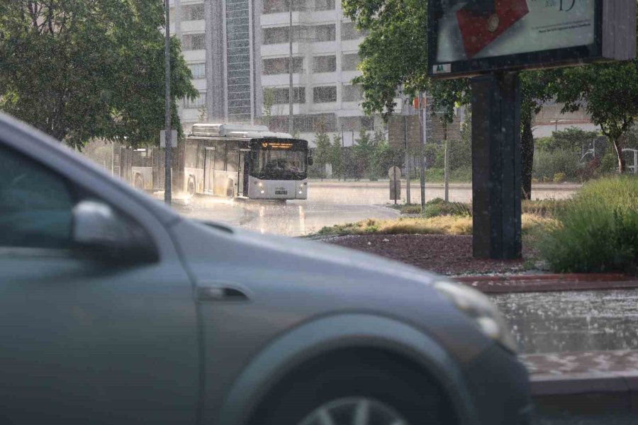 Konya’da Sağanak Etkili Oldu