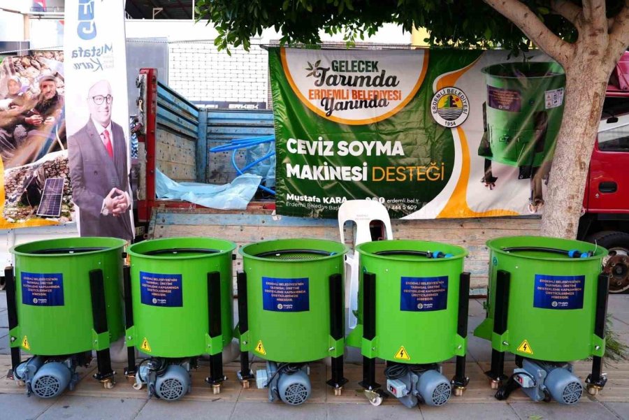 Erdemli Belediyesinden Üreticilere Önemli Destek