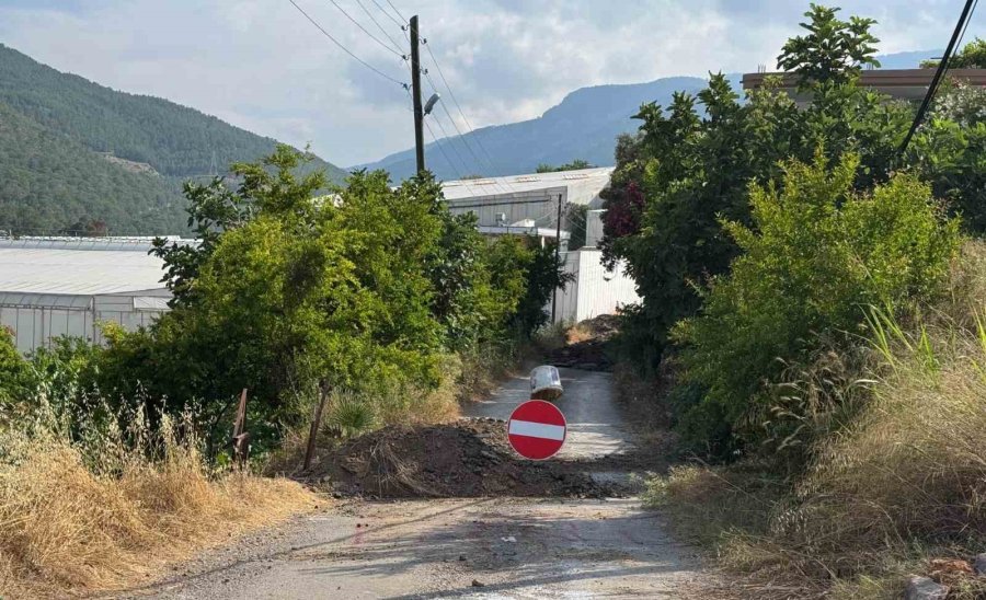 Bozyazı’da Yol Krizi Büyüyor: Alternatif Güzergah Da Kapatıldı