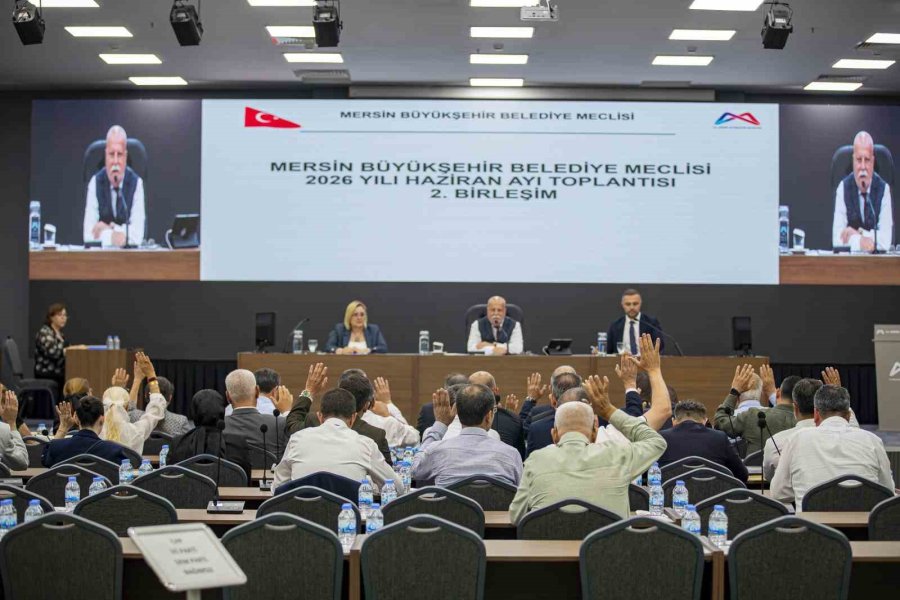 Mersin Büyükşehir Meclisinden Erdemli’nin Altyapısına Kredi Desteği