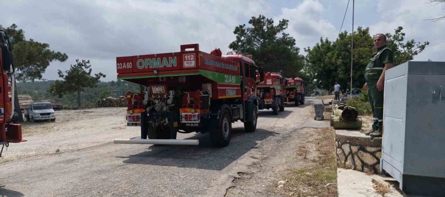 Mersin’de Gerçeğini Aratmayan Orman Yangını Tatbikatı