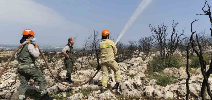 Mersin’de Gerçeğini Aratmayan Orman Yangını Tatbikatı