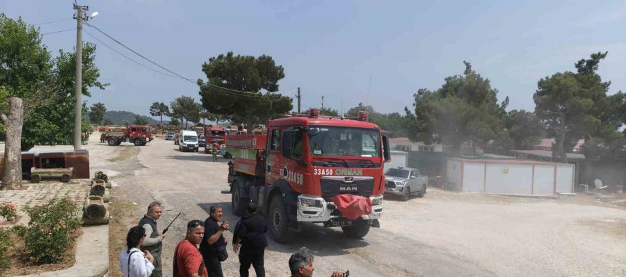 Mersin’de Gerçeğini Aratmayan Orman Yangını Tatbikatı