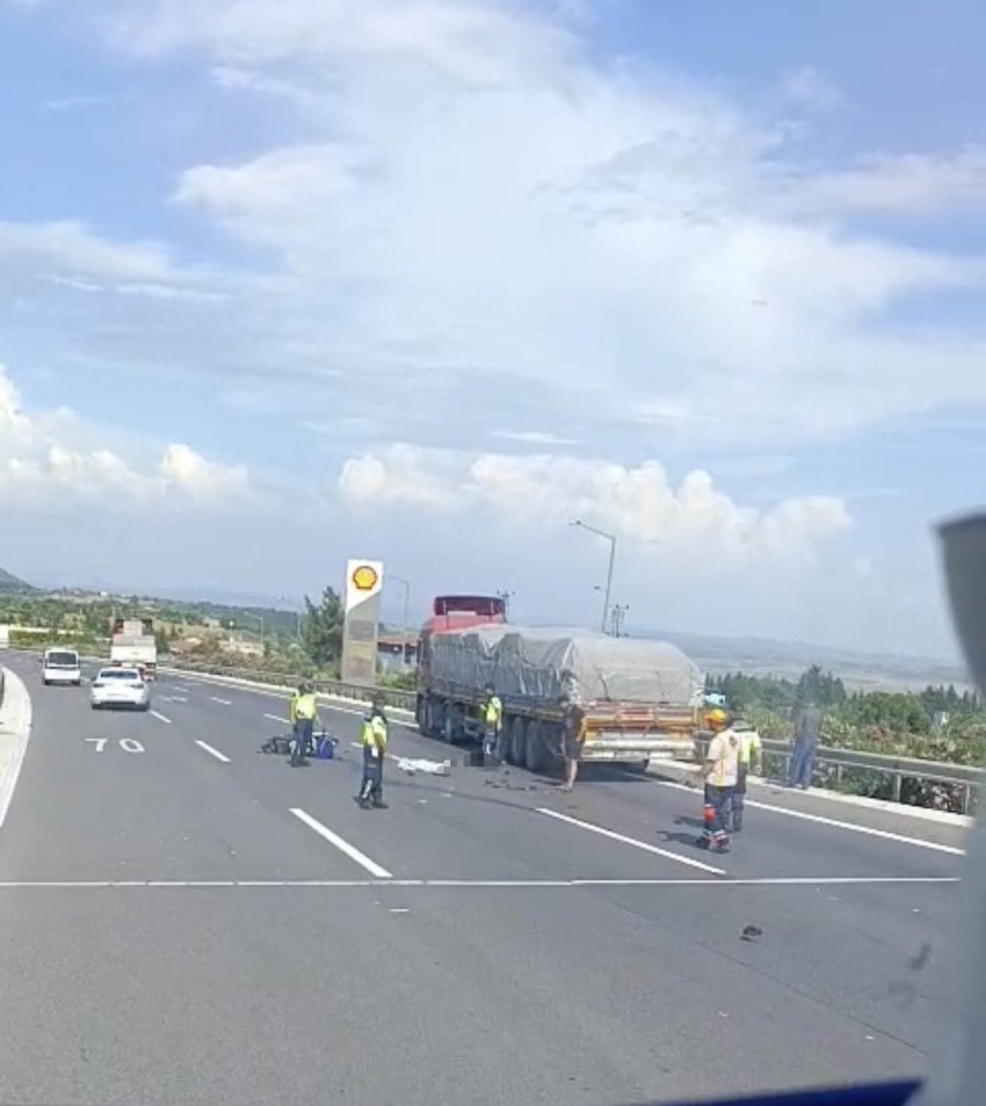 Tarsus’ta Trafik Kazası: 1 Ölü