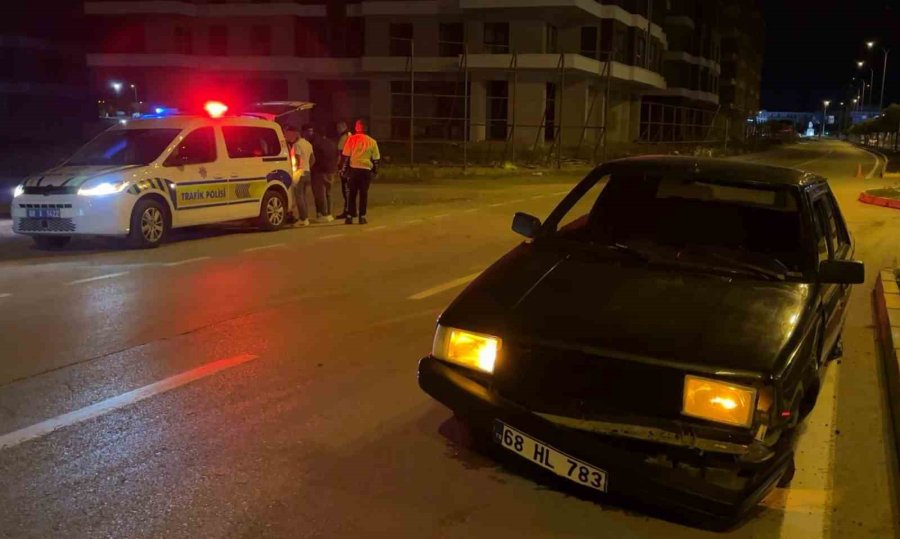 Aracıyla Kaza Yapan Sürücü: "bende Alkol Yok, Bende Sinir Hastalığı Var"