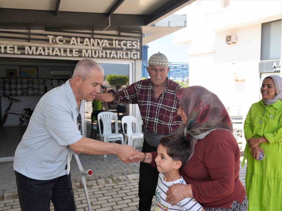 Alanya Belediyesi’nden Kestel Ve Mahmutlar’da Yol Seferberliği