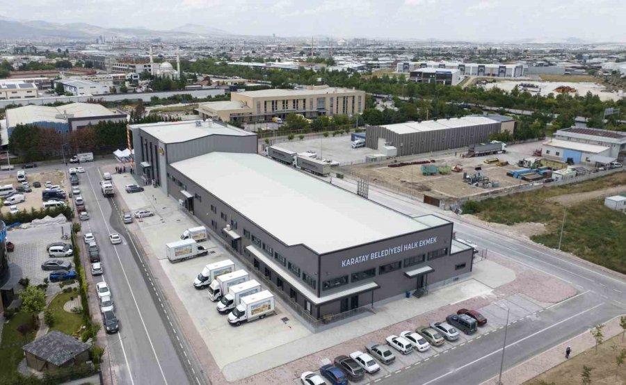 Türkiye’ye Örnek Tesis Karatay’da Hizmete Açıldı