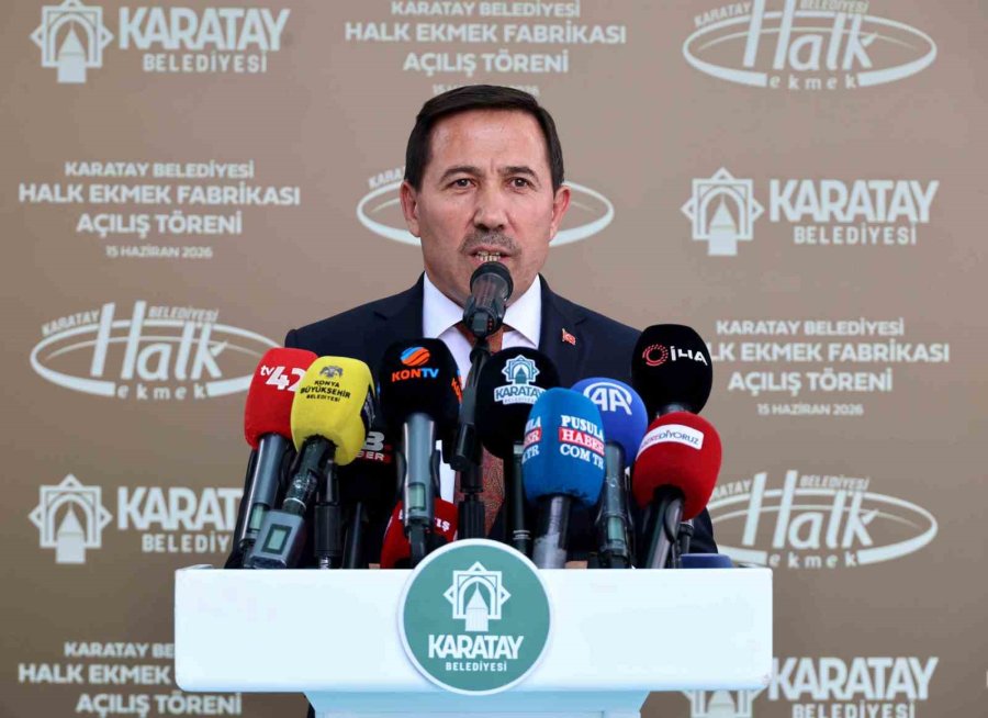 Türkiye’ye Örnek Tesis Karatay’da Hizmete Açıldı
