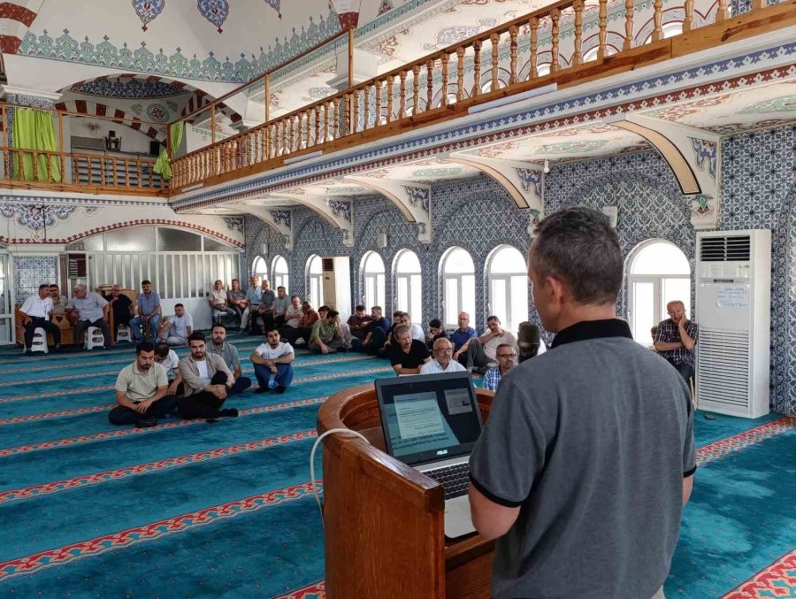 Anamur’da Din Görevlilerine Yaz Kur’an Kursları Semineri